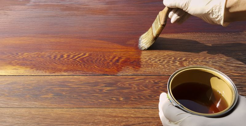Staining a Wooden Deck