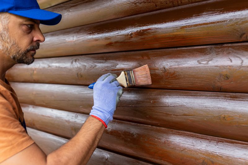 Staining on Wooden Siding